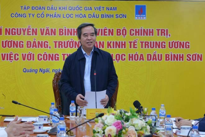 Trưởng Ban Kinh tế Trung ương Nguyễn Văn Bình làm việc tại BSR - ảnh 4