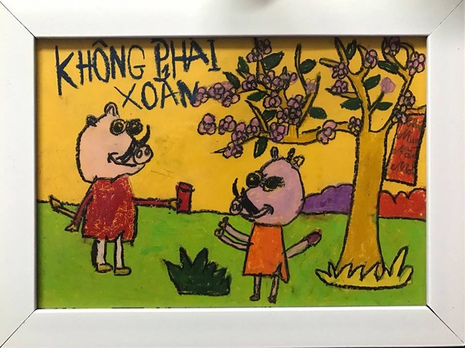 'Không phải xoắn' – Triển lãm tranh vì một cái Tết của người nghèo vùng cao - ảnh 5