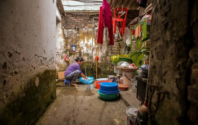 Cành đào thắp lửa Tết ở xóm chạy thận giữa lòng Thủ đô - ảnh 2