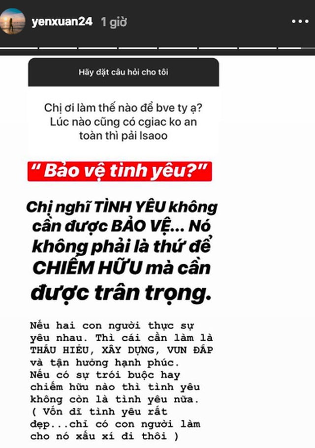 Bạn gái tin đồn của Đặng Văn Lâm: Tình yêu không phải để chiếm hữu - ảnh 1