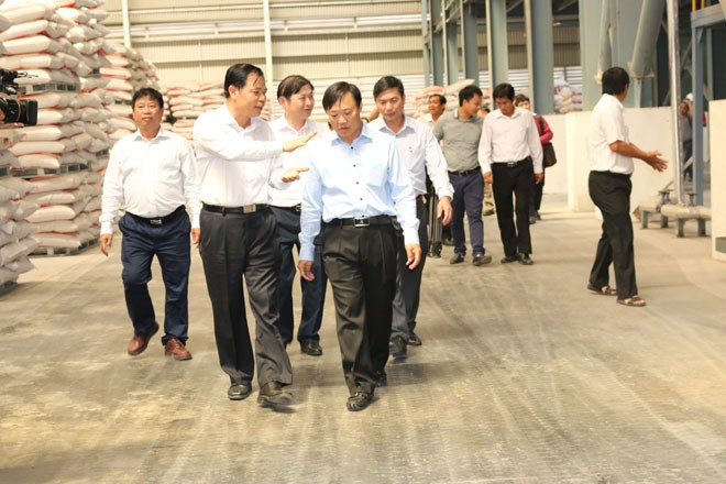 Đoàn công tác Bộ NN&PTNT thăm và làm việc với Tập đoàn Sao Mai - ảnh 3