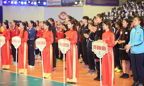 Khai mạc giải bóng chuyền nữ quốc tế Cup Lienvietpostbank 2019 - ảnh 2