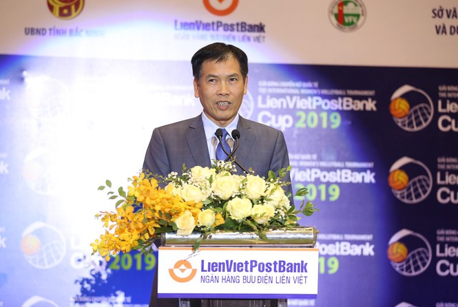 Khai mạc giải bóng chuyền nữ quốc tế Cup Lienvietpostbank 2019 - ảnh 1