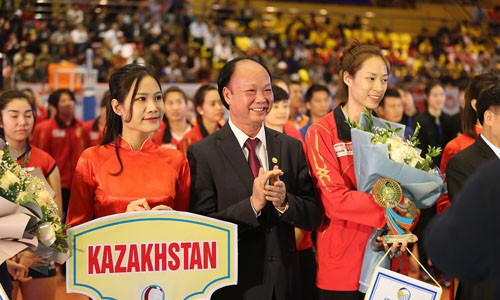Khai mạc giải bóng chuyền nữ quốc tế Cup Lienvietpostbank 2019 - ảnh 3