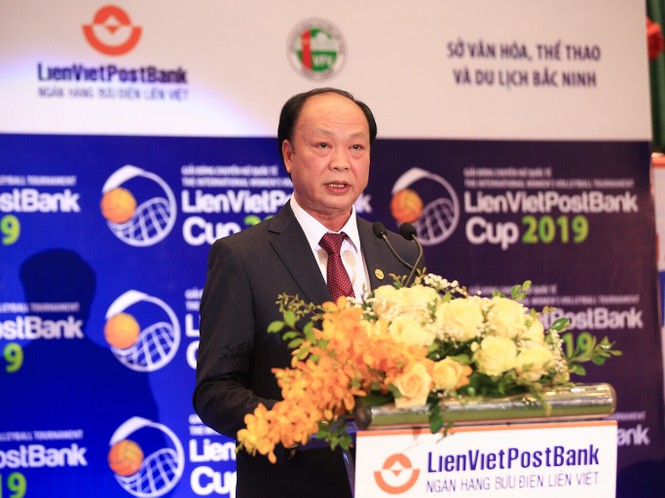Khai mạc giải bóng chuyền nữ quốc tế Cup Lienvietpostbank 2019 - ảnh 4