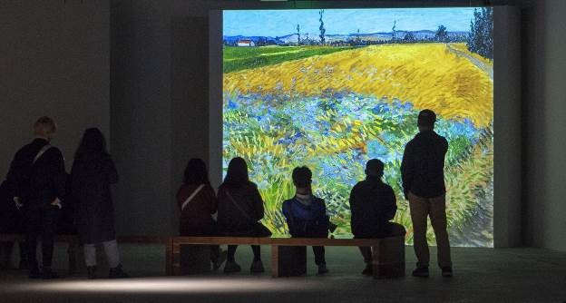 Vừa khai mạc, triển lãm Van Gogh đón hơn 10.000 lượt khách tham quan - ảnh 4