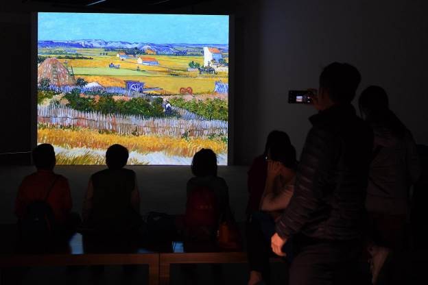 Vừa khai mạc, triển lãm Van Gogh đón hơn 10.000 lượt khách tham quan - ảnh 5