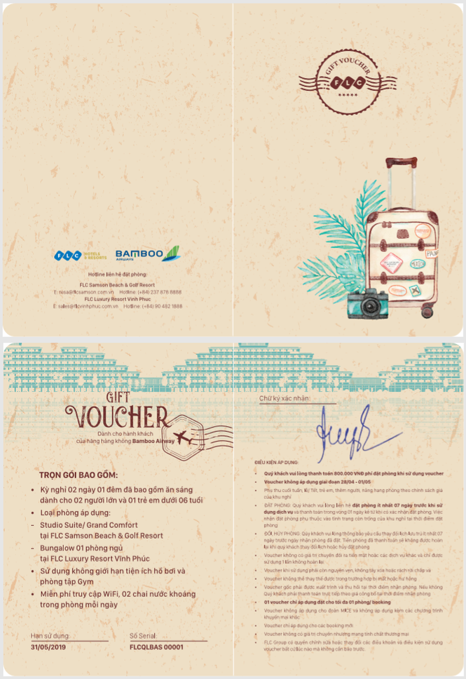 Bamboo Airways tặng hàng nghìn voucher nghỉ dưỡng cho đường bay Hà Nội – TP.HCM - ảnh 1