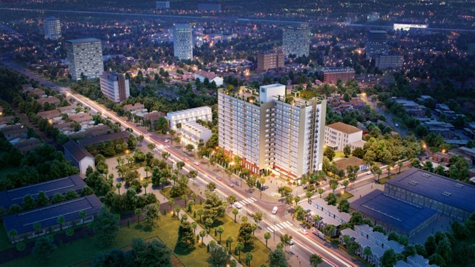 Căn hộ cao tầng Citrine Apartment chính thức cất nóc - ảnh 1