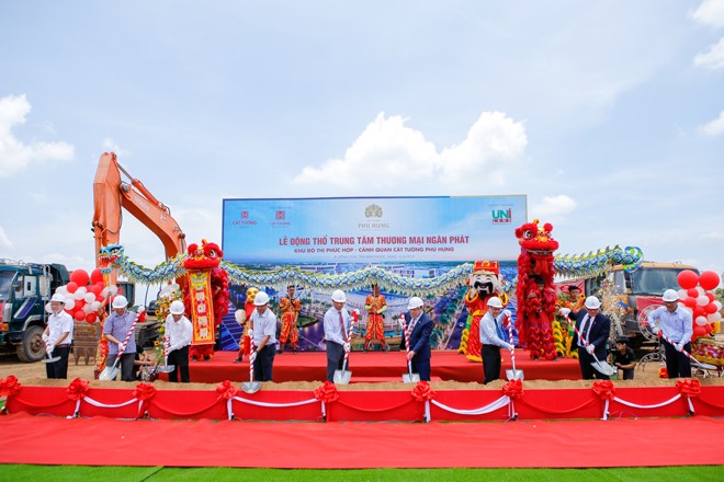 Động thổ TTTM Ngân Phát: Khẳng định năng lực chủ đầu tư - ảnh 1