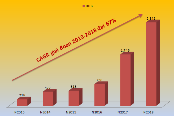 HDBank lọt Top 5 Ngân hàng có tốc độ tăng trưởng nhanh nhất năm 2019 - ảnh 3