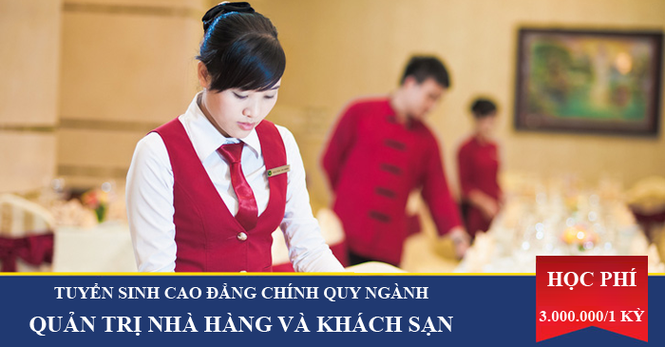 Cao đẳng quản trị khách sạn Hà Nội Miễn 100% học phí năm 2019 - ảnh 1