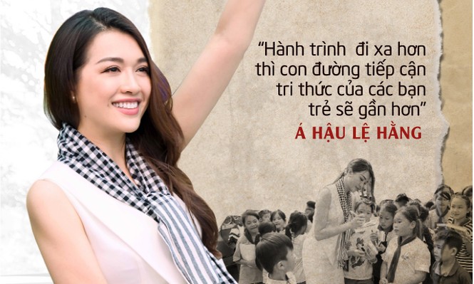 Những câu nói ấn tượng của các người đẹp khi tặng sách ở Tây Bắc - ảnh 6