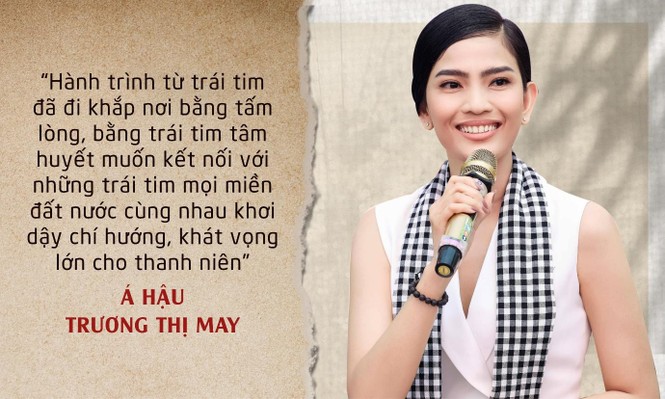 Những câu nói ấn tượng của các người đẹp khi tặng sách ở Tây Bắc - ảnh 7