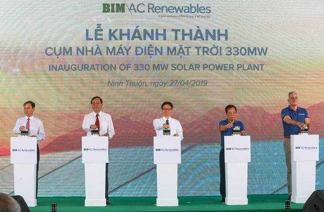 Cụm nhà máy điện mặt trời 330 MWP lớn nhất Đông Nam Á hòa lưới điện quốc gia - ảnh 3