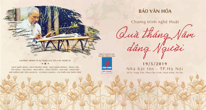 Chương trình nghệ thuật ‘Quà tháng Năm dâng Người’ - ảnh 1