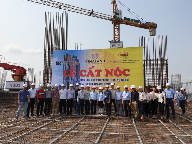 Cất nóc dự án Bonanza 23 Duy Tân vượt tiến độ 1,5 tháng - ảnh 2