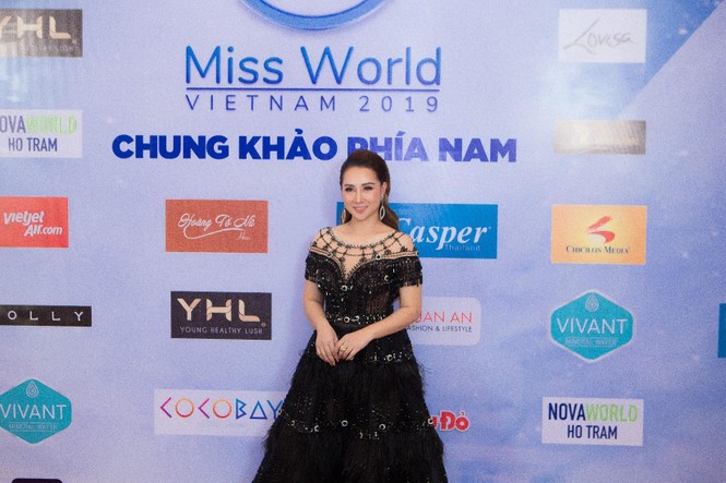Hằng Lê lộng lẫy với vai trò cố vấn sắc đẹp ở chung khảo phía Nam Miss World VN - ảnh 1