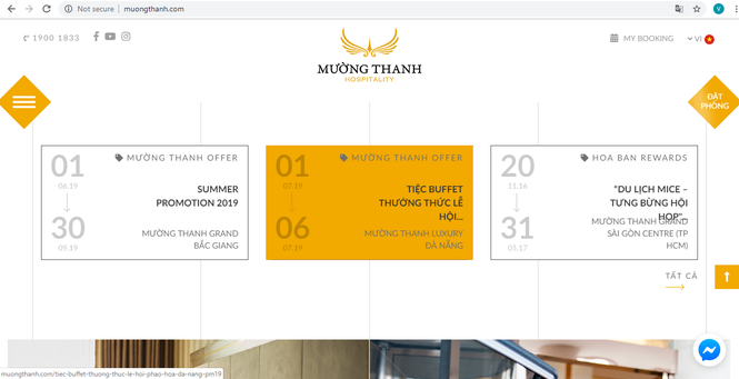 Mường Thanh Hospitality ra mắt Website mới - ảnh 3