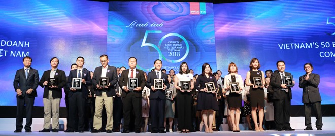Chính thức công bố danh sách 50 công ty kinh doanh hiệu quả năm 2018 - ảnh 1