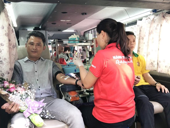 Đông đảo công nhân tham gia hiến máu tại Hành trình Đỏ 2019 - ảnh 5