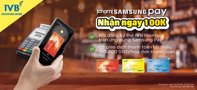 IVB hợp tác NAPAS ra mắt tính năng Samsung Pay cho thẻ ghi nợ nội địa Premium - ảnh 1