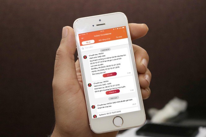 Check-in trực tuyến trong một nốt nhạc với Agribank E-Mobile Banking - ảnh 2