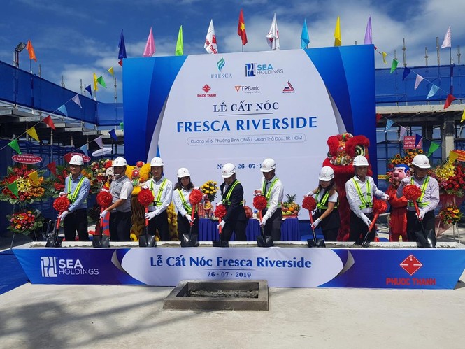 Cất nóc dự án Fresca Riverside - ảnh 1