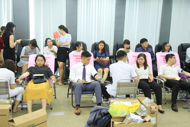 Vietbank huy động 190 đơn vị máu trong ngày hội hiến máu 2019 - ảnh 1