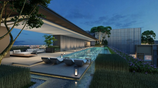 Sống đẳng cấp với các tiện ích xứng tầm The Sky Club tại The Marq - ảnh 1
