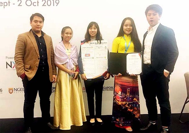 Sinh viên Duy Tân giành giải Á Quân tại Hội nghị Sinh viên ASEAN - YMAC 2019 - ảnh 1