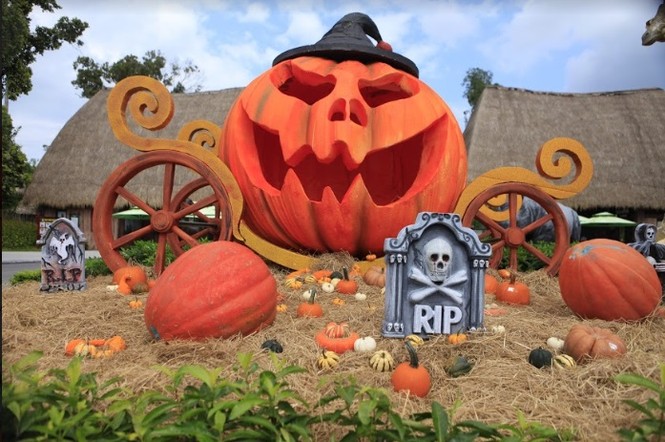 Choáng với “siêu bảo tàng” bí ngô của Vinpearl trong mùa Halloween - ảnh 9