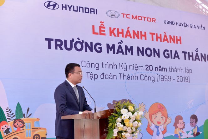 TC Motor khánh thành trường mầm non chuẩn quốc gia tại Ninh Bình - ảnh 2