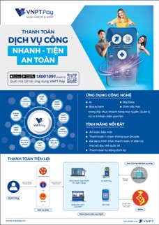 VNPT đẩy mạnh cung cấp thanh toán dịch vụ công không dùng tiền mặt - ảnh 1