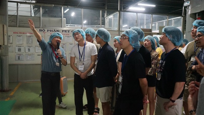 Những trải nghiệm thú vị của sinh viên ĐH Bukyoung Hàn Quốc tại Tân Hiệp Phát - ảnh 1