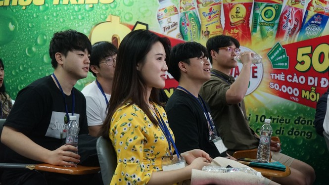 Những trải nghiệm thú vị của sinh viên ĐH Bukyoung Hàn Quốc tại Tân Hiệp Phát - ảnh 2