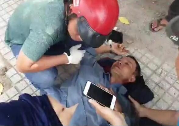 Bình Dương lại xuất hiện đôi nam nữ tấn công người đi đường gục tại chỗ - ảnh 1