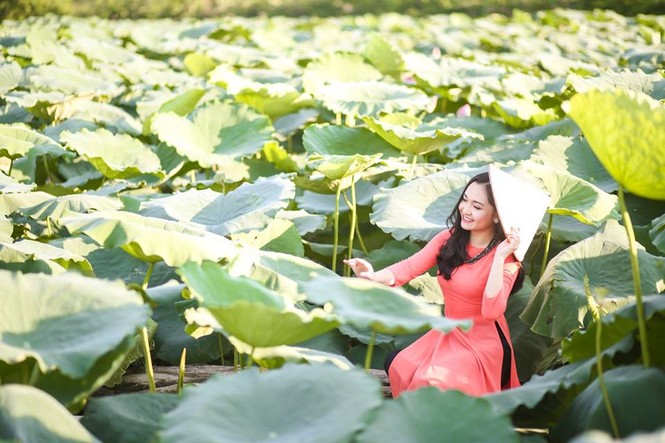 Nữ sinh xinh đẹp, đa tài, đam mê ca hát - ảnh 1
