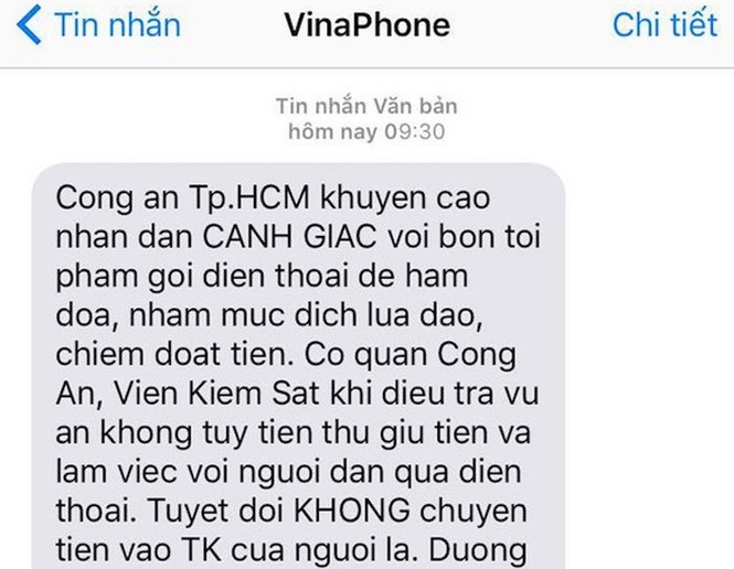 Nữ cán bộ bị lừa đảo hơn 800 triệu qua điện thoại - ảnh 1
