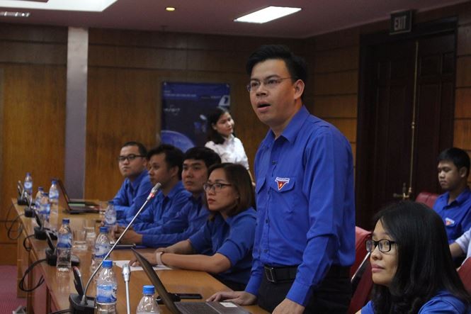 Toàn cảnh đối thoại của Bí thư thứ nhất TƯ Đoàn Lê Quốc Phong - ảnh 8