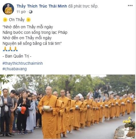Trụ trì bị kỷ luật, quỳ sám hối nhưng chùa Ba Vàng vẫn phát oan gia trái chủ - ảnh 1