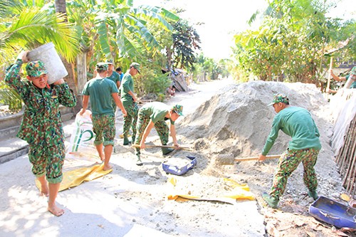 Tuổi trẻ An Giang tiên phong xây dựng nông thôn mới - ảnh 6