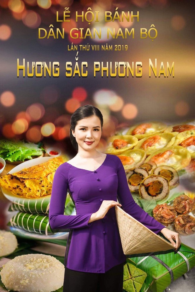Hoa khôi Thúy Vi làm đại sứ bánh dân gian Nam Bộ - ảnh 2