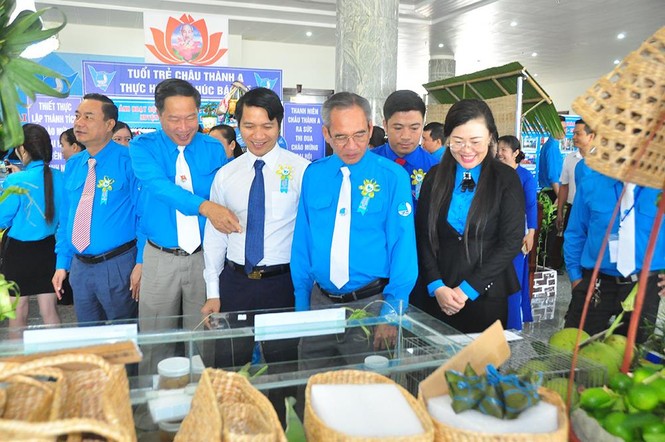 Anh Trương Minh Hoàng tái đắc cử Chủ tịch Hội LHTN Việt Nam tỉnh Hậu Giang - ảnh 2