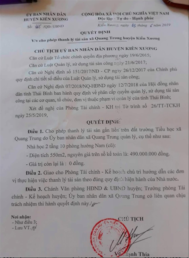 Tự ý ra nghị quyết thu hàng tỷ đồng của dân - ảnh 2