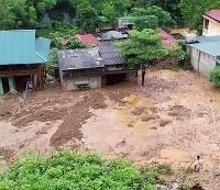 Mưa lớn gây sạt lở tại huyện miền núi Thanh Hóa - ảnh 2