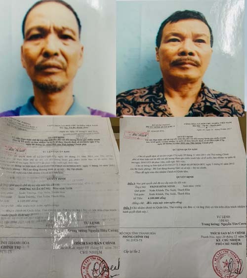 Bắt giữ 2 đối tượng làm giả giấy tờ chi trả chế độ trợ cấp - ảnh 1