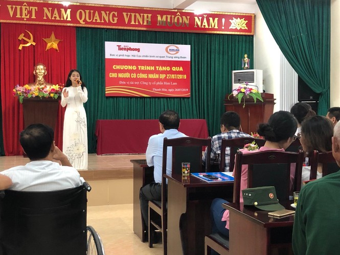 Công ty cổ phần Him Lam tặng quà cựu TNXP, thương bệnh binh tại Thanh Hóa - ảnh 1