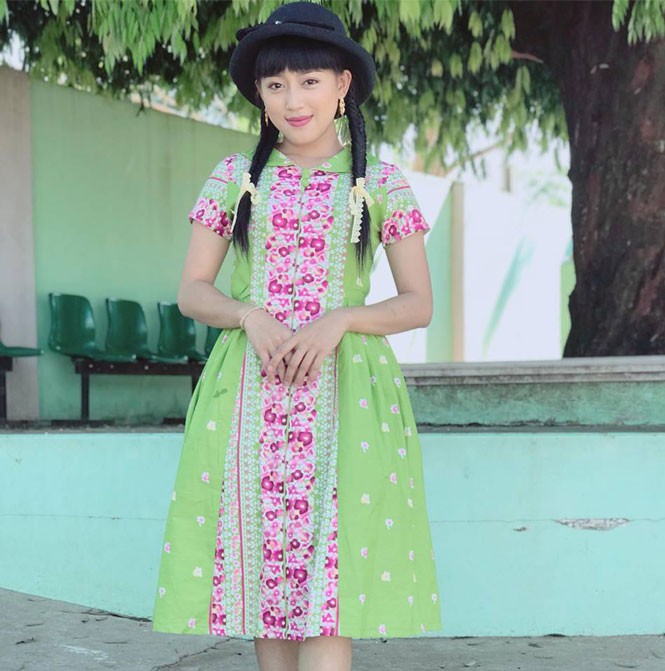 Bạn gái “Messi Myanmar” khoe nhan sắc đẹp tựa Hoa hậu - ảnh 3
