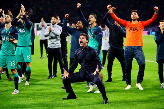VIDEO: HLV Pochettino òa khóc khi Tottenham vào chung kết Champions League - ảnh 11